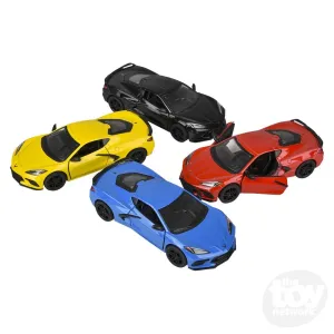 5" Diecast Pull Back 2021 Corvette