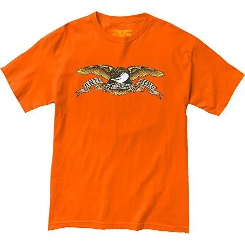 ANTIHERO EAGLE SS T-SHIRT ORANGE