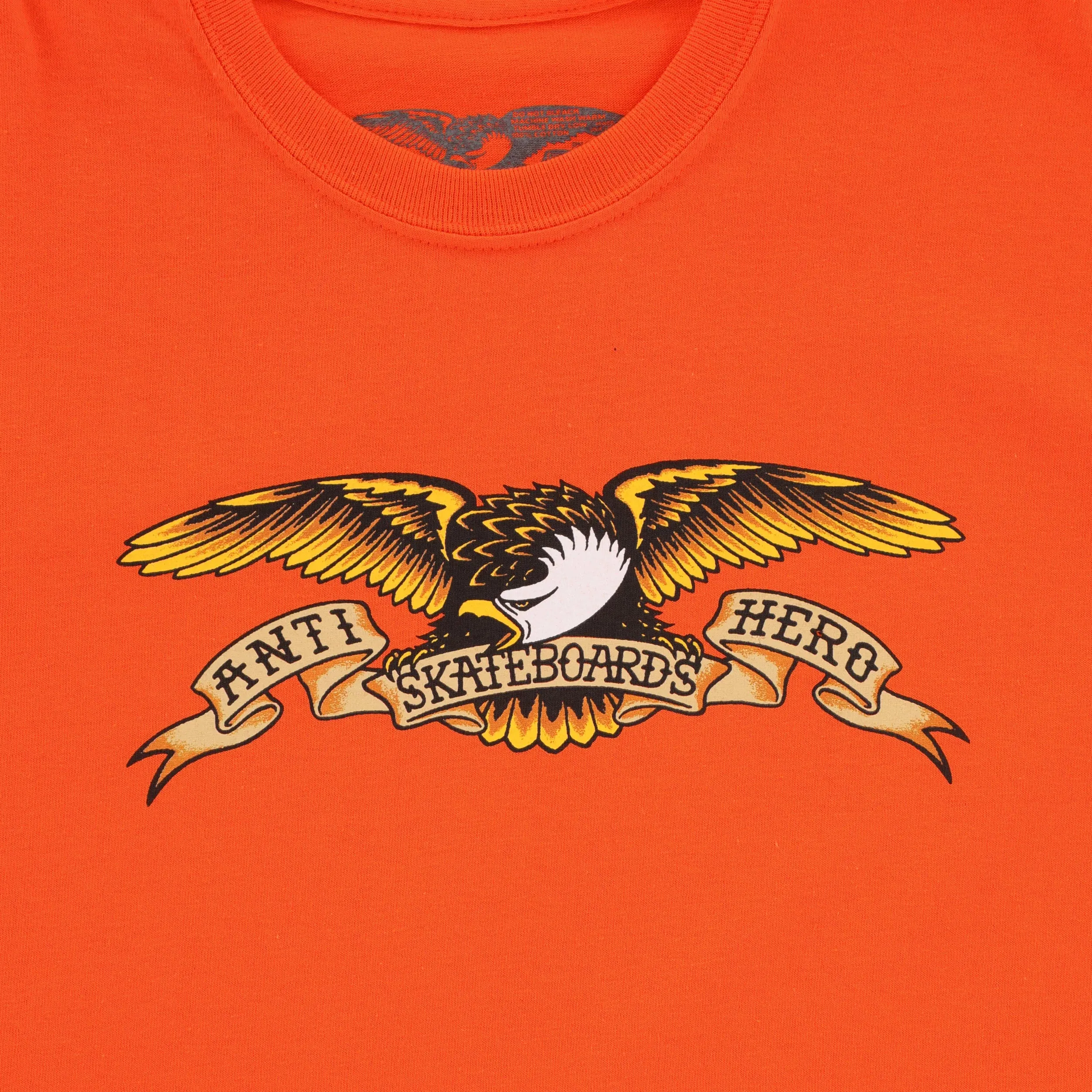 ANTIHERO EAGLE SS T-SHIRT ORANGE