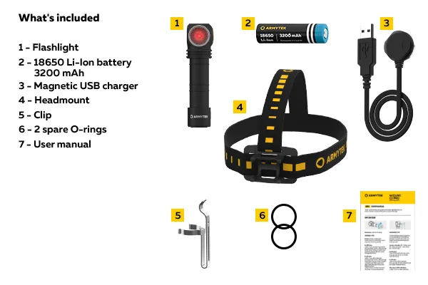 Armytek Wizard C2 WUV Magnet USB