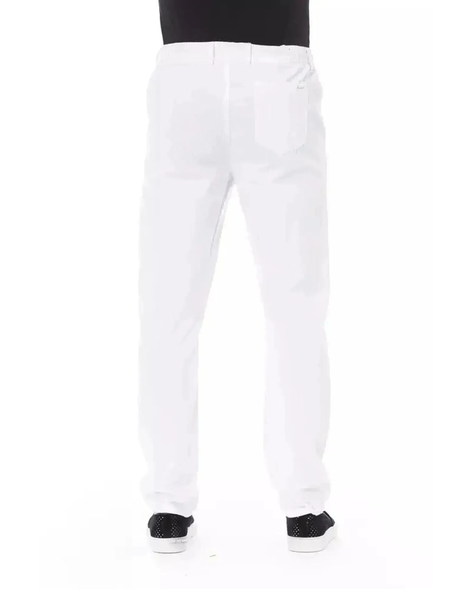 Baldinini Trend Men's White Cotton Jeans & Pant - W36 US