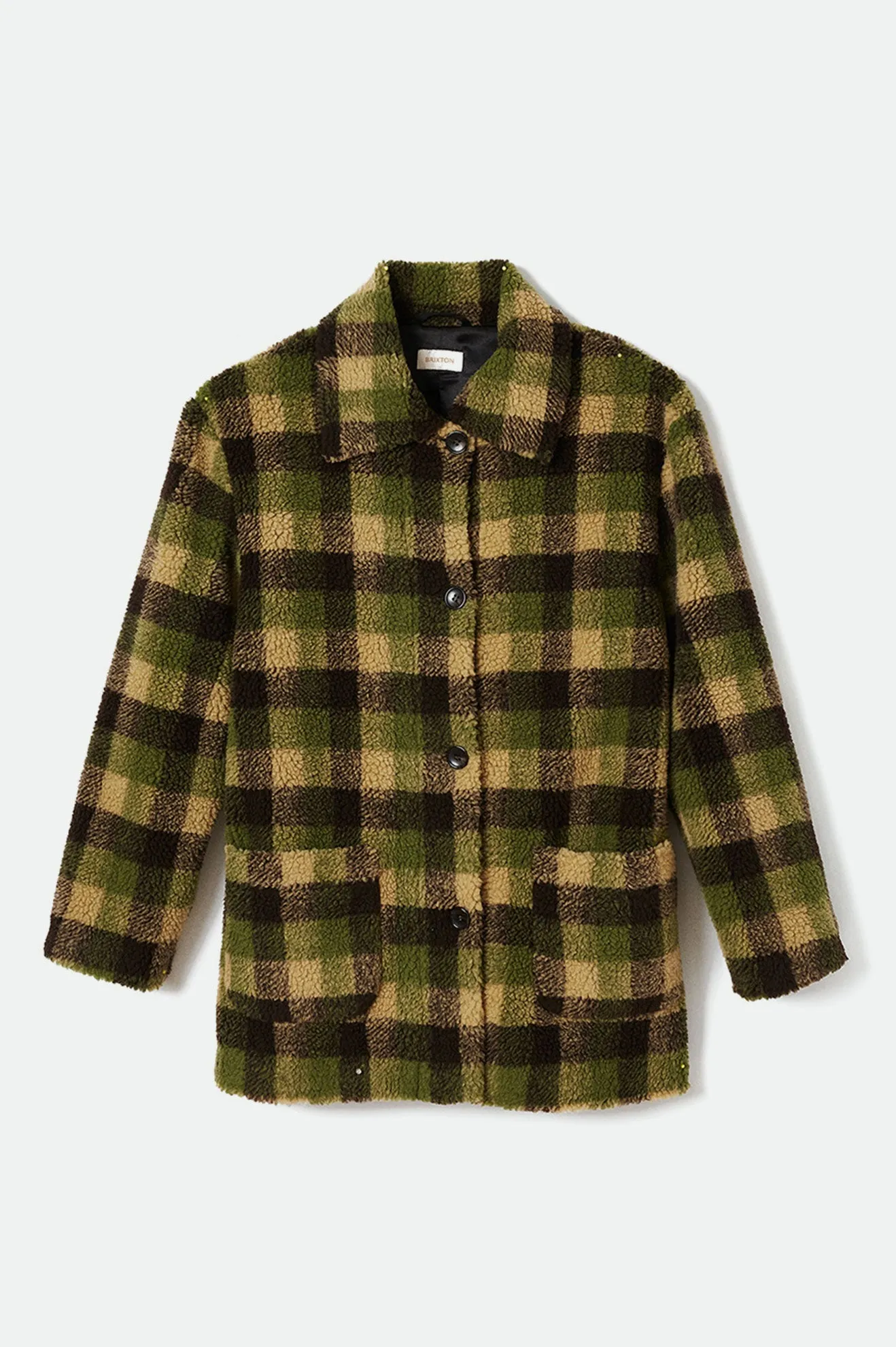 Bern Sherpa Coat - Plaid