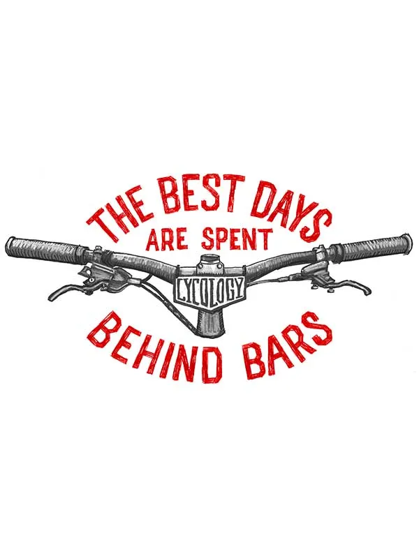 Best Days Behind Bars MTB Long Sleeve T Shirt