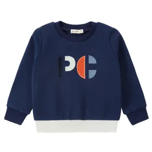 Blocked & Bold 'PC' Sweatshirt