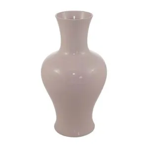 Blush Pink Fishtail Porcelain Vase