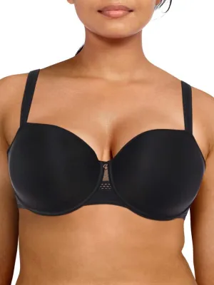 Chic Essential Half-Cup Memory Bra - Black