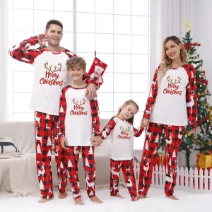 Family Matching Merry Christmas Family Look Pajama Set