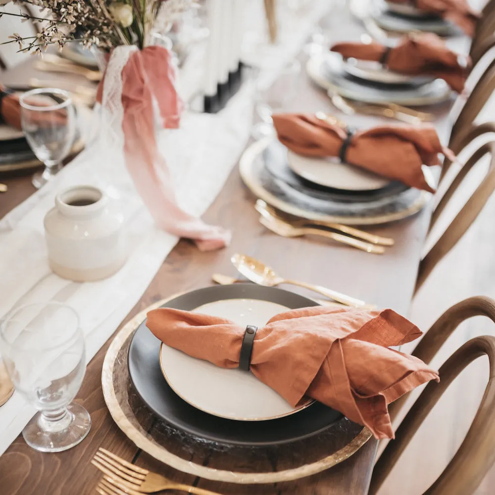 Heirloom Onyx Matte Black Dinner Plate