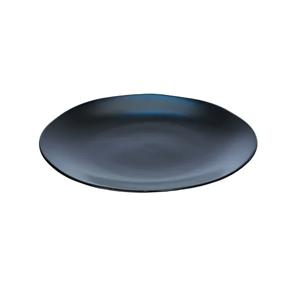 Heirloom Onyx Matte Black Dinner Plate