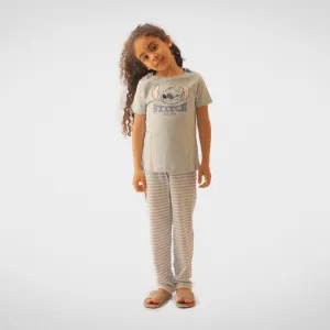 Kids Pajama - "Stitch" - Blue