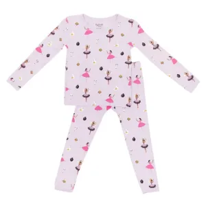 Kyte Baby Printed Long Sleeve Pajamas in Sugar Plum