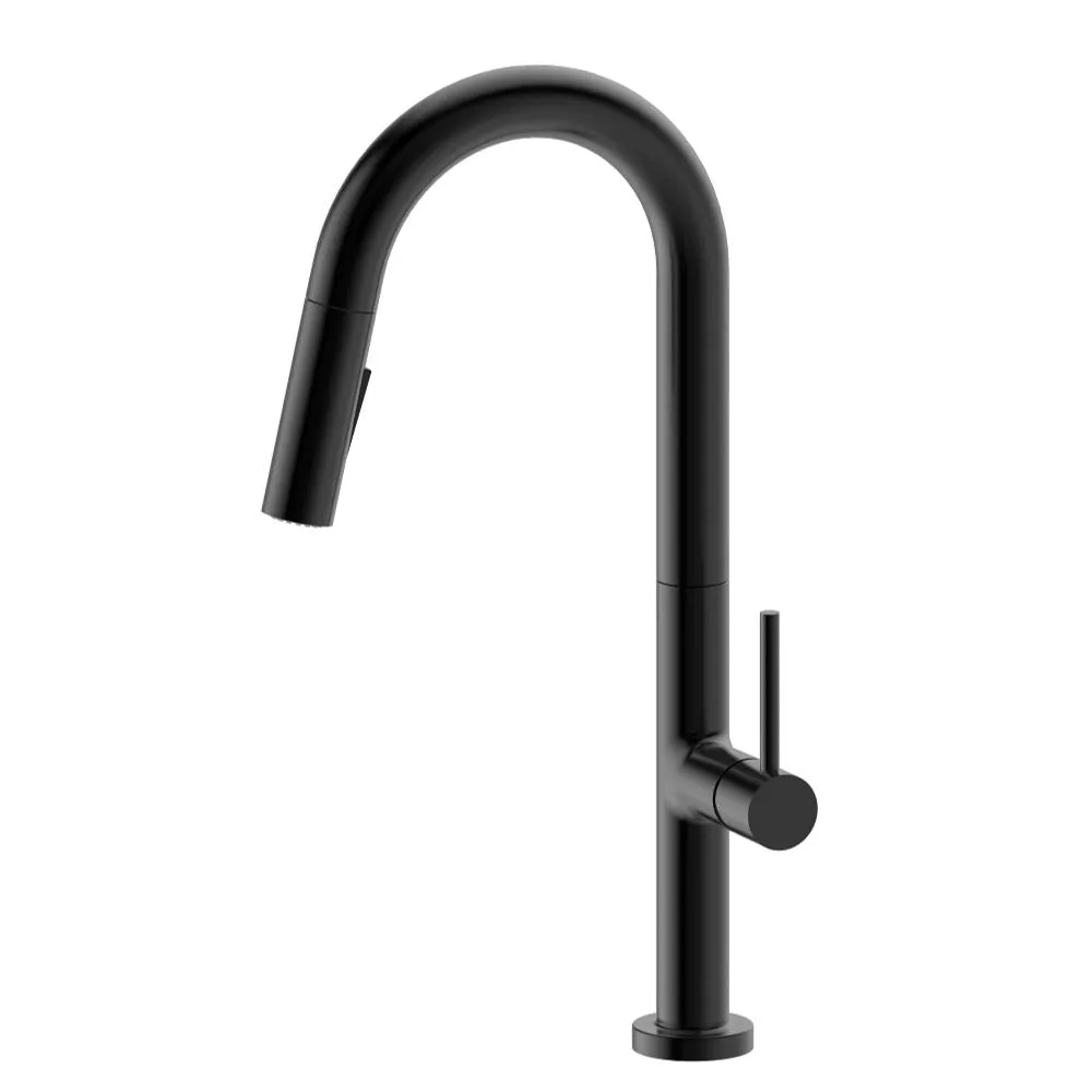 Levana Pull Out Kitchen Mixer with Veggie Spray Matte Black