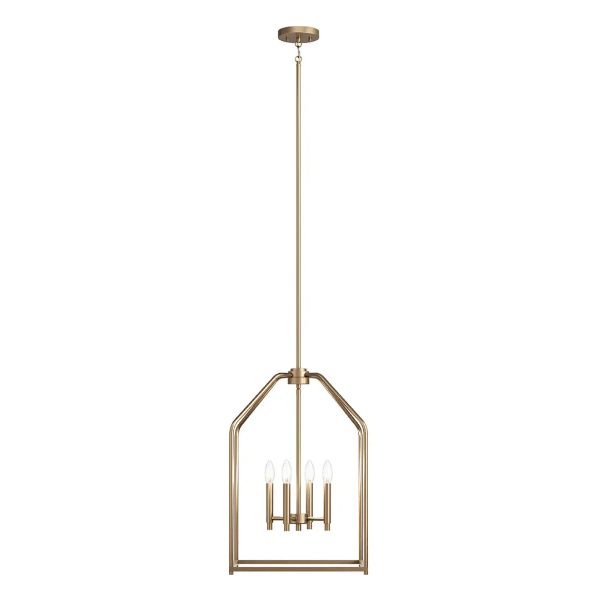 Madden 25" 4-Light Pendant Light, Champagne Bronze Finish