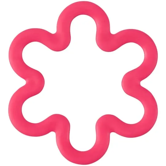 Pink Grippy Flower Cookie Cutter