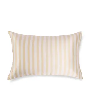 Silk Pillowcase - Biscotti Stripes