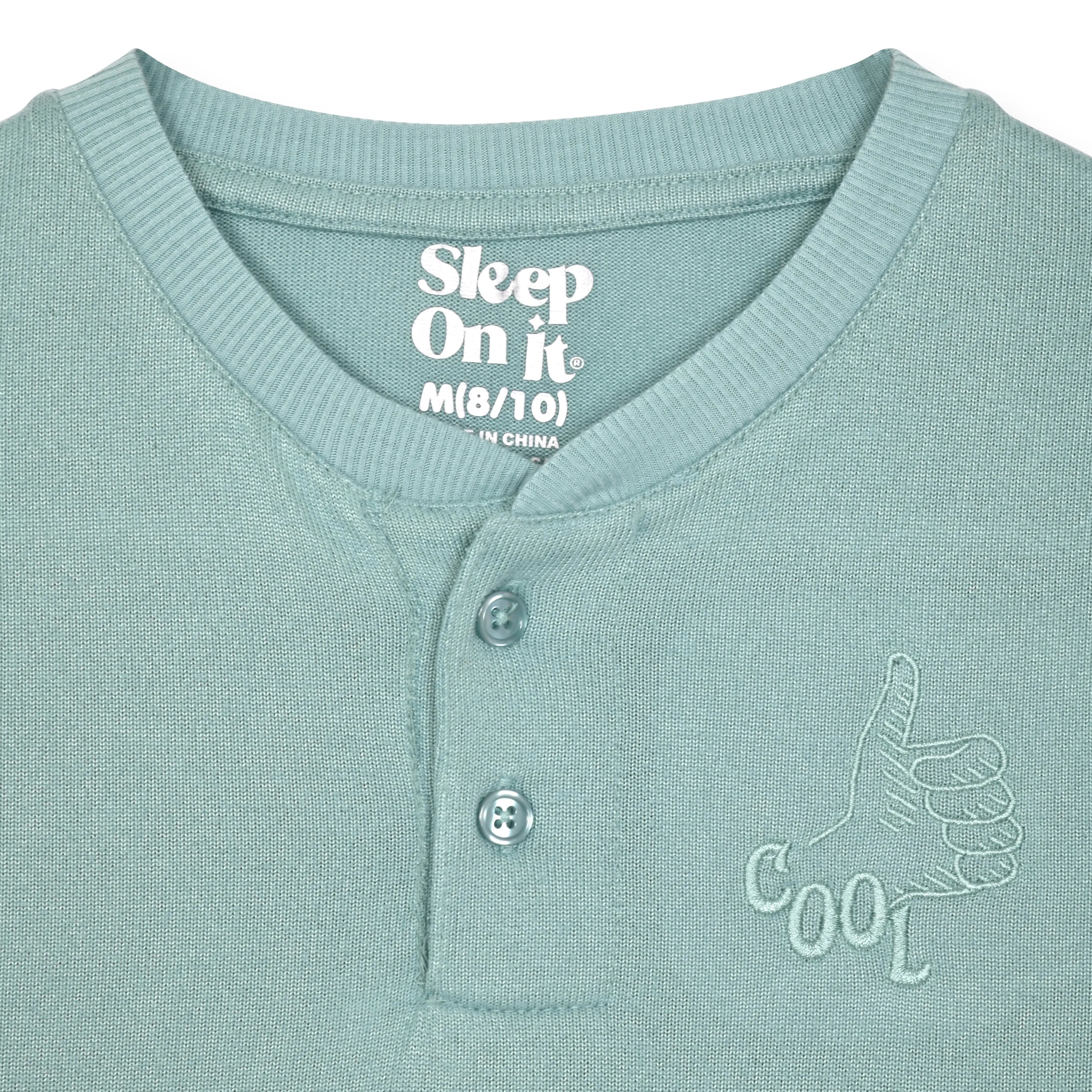 Sleep On It Boys 2-Piece Hacci Pajama Sets - Cool