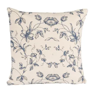 Square Cotton & Linen Printed Pillow