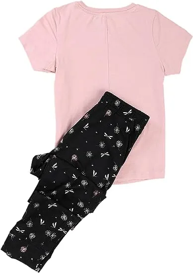 Summer Pajamas For Girls - Rose