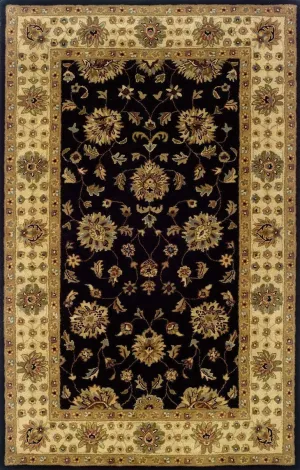 Windsor 23106 Black/ Ivory Rug